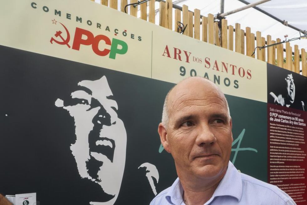 Paulo Raimundo, secretário-geral do PCP, no Avante