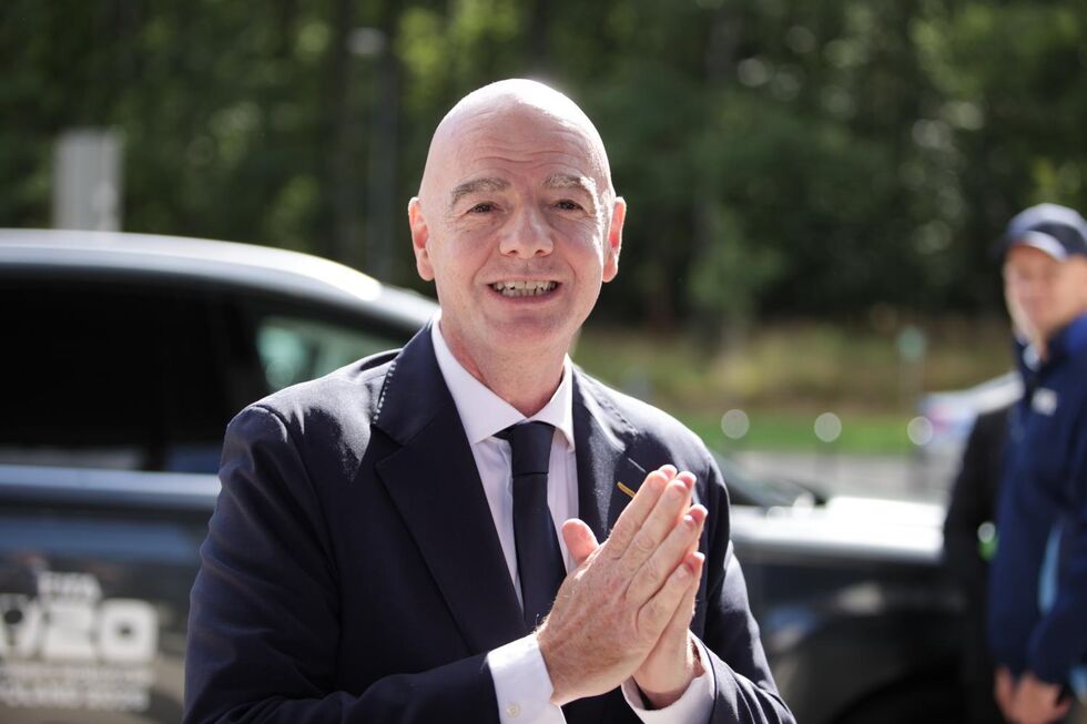 O presidente da FIFA, Gianni Infantino, enfrenta forte contestação