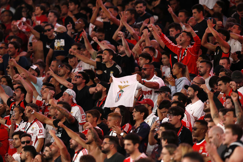 Adeptos do Benfica