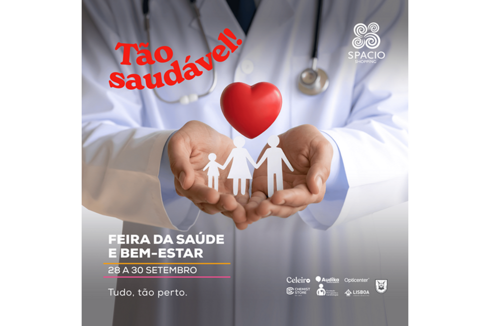 Feira da Saúde e Bem-Estar no Spacio Shopping, de 28 a 30 de setembro