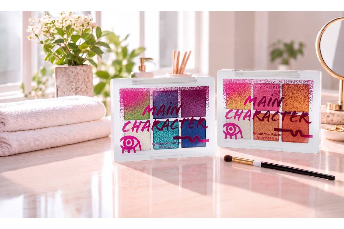 Paletas de sombras MYLABEL 'Main Character' prometem prolongar o glow de verão