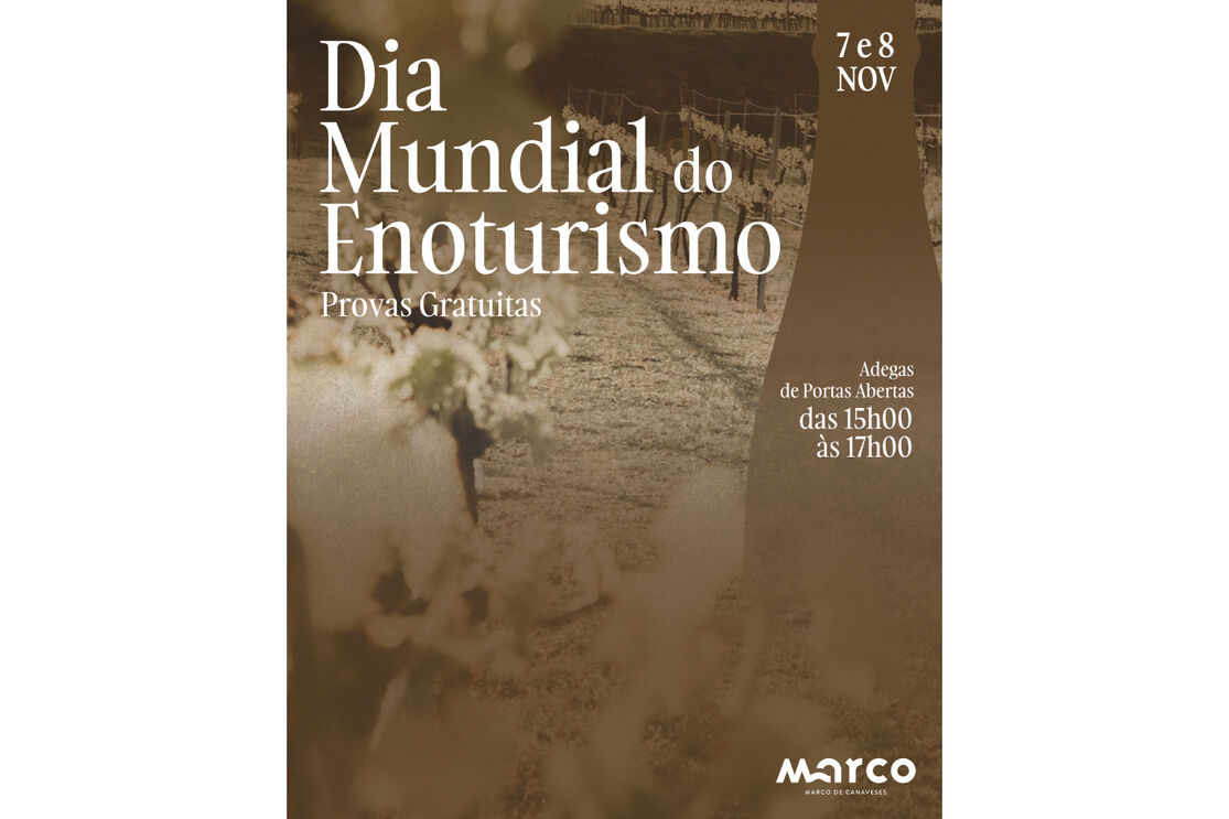 Dia Mundial do Enoturismo em Marco de Canaveses com provas gratuitas