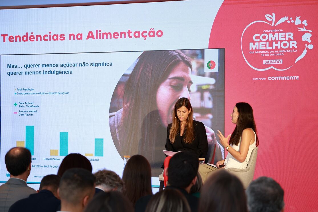 Apresentação das principais tendências mundiais da alimentação na Conferência Comer Melhor