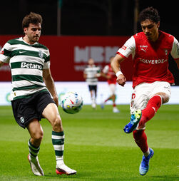 I Liga: Sporting vence em Braga com reviravolta na segunda parte