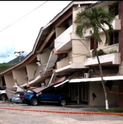Imagens mostram destruição após dois fortes sismos abalarem o Panamá