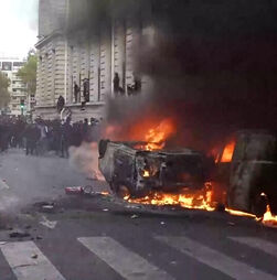 800 mil pessoas participaram nos protestos em França