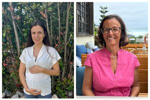 Teresa Pais e a mãe, Margarida Silveira Rodrigues, escreveram guia sobre perda gestacional