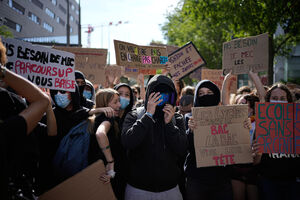 Protestos estudantis espalharam-se por vários pontos de França