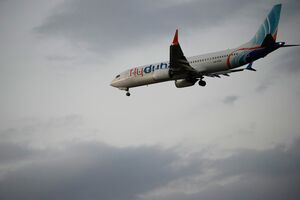 Avião da Flydubai