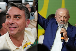Flávio Bolsonaro venceu a primeira volta das presidenciais