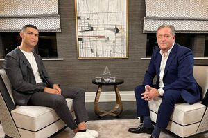 Cristiano Ronaldo em entrevista ao apresentador Piers Morgan