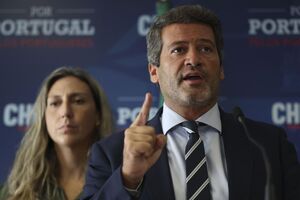 O presidente do Chega, André Ventura