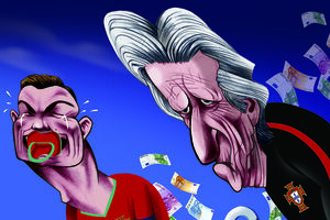 O cartoon de Vasco Gargalo da edição 1171