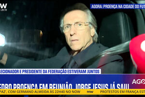 Jorge Jesus sobre o comunicado de Cristiano Ronaldo: «Estive em Leiria, vou agora ler...»