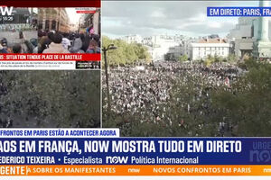 Protestos em Paris: Equipa NOW testemunha escalada de confrontos violentos 
