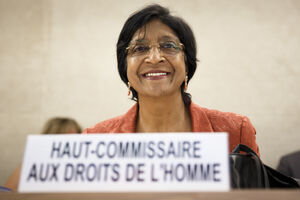 Navanethem Pillay foi Alta Comissária das Nações Unidas para Direitos Humanos