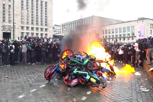 Confrontos marcam protesto contra cortes orçamentais na Bélgica