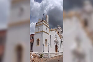 Sismo de magnitude 7,7 abala o Panamá, obriga a evacuações e destrói torre de catedral histórica