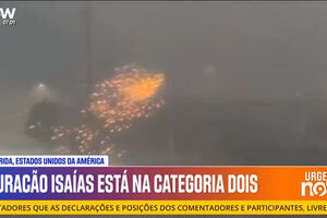 Furacão Isaías deixa mais de 400 mil sem eletricidade e obriga a retirar moradores nos EUA