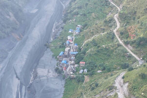 Novas enchentes no Nepal