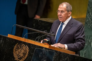 Ministro dos Negócios Estrangeiros russo, Sergei Lavrov