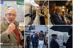 Frames das viagens de Isaltino Morais com alunos, onde se incluiu gravação de um videoclipe com Plutónio