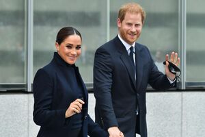 Meghan Markle e o Príncipe Harry antes de se mudarem para o Reino Unido