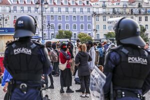 PSP mantém-se no Rossio