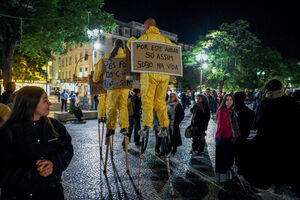 Manifestação Rossio