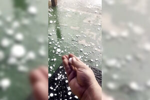 Granizo do tamanho de bolas de golfe atinge o Arizona durante tempestade 