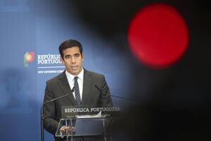 O ministro da Presidência, António Leitão Amaro