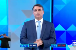 Último debate entre Lula e Flávio Bolsonaro marcado por acusações