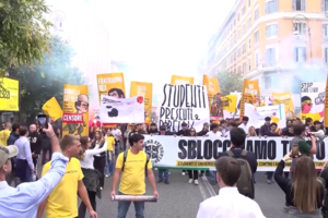 Manifestações em Roma sob fortes medidas de segurança 