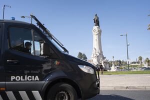 PSP no Marquês de Pombal