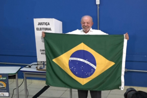 Lula da Silva votou em São Bernardo do Campo, berço da sua carreira política desde 1960