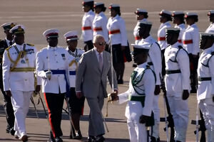 Rei Carlos III inicia visita oficial às Bahamas