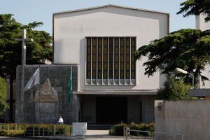 Fachada da igreja do colégio São João de Brito
