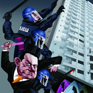 O cartoon de Vasco Gargalo