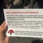 'Senhores agentes da autoridade (...) unam-se a nós', pede panfleto distribuído no Rossio