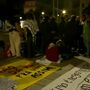 Mais de 100 pessoas reuniram-se na Praça da República em Braga por melhores condições de vida