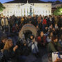 Habitação: Manifestantes no Rossio não dormiram na rua após cinco noites seguidas
