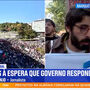 Protestos em Lisboa: 'Esperamos montar tendas e pernoitar o tempo que for preciso' 