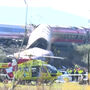 Divulgadas novas imagens do local do acidente ferroviário que matou dezenas de pessoas em Toledo