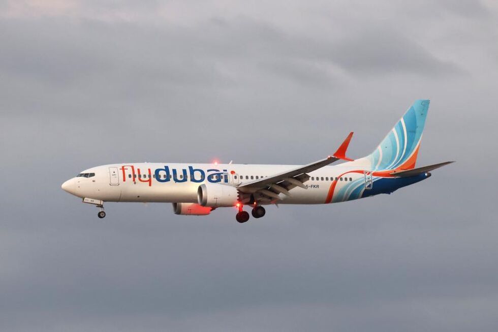  Avião da Flydubai