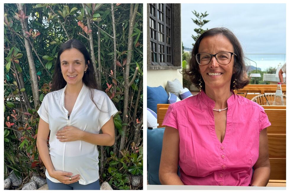 Teresa Pais e a mãe, Margarida Silveira Rodrigues, escreveram guia sobre perda gestacional