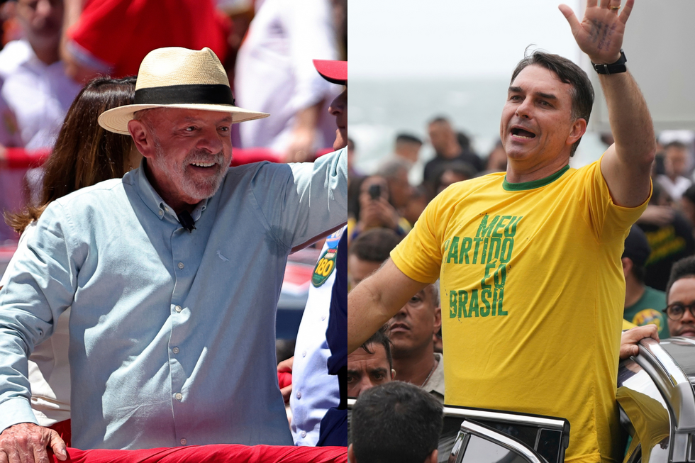 Lula e Flávio Bolsonaro debatem pela primeira vez desde o início da campanha