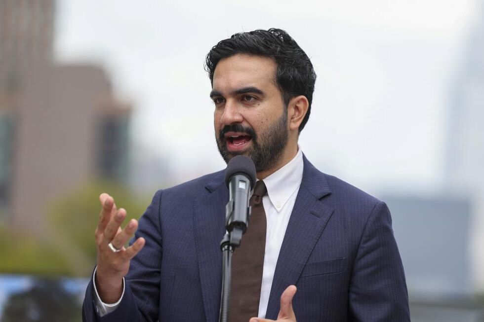 Zohran Mamdani, presidente da câmara de Nova Iorque
