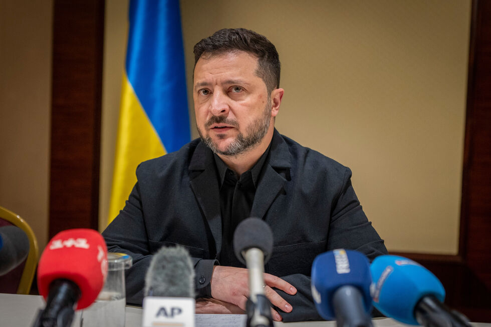 Presidente ucraniano, Volodymyr Zelensky 