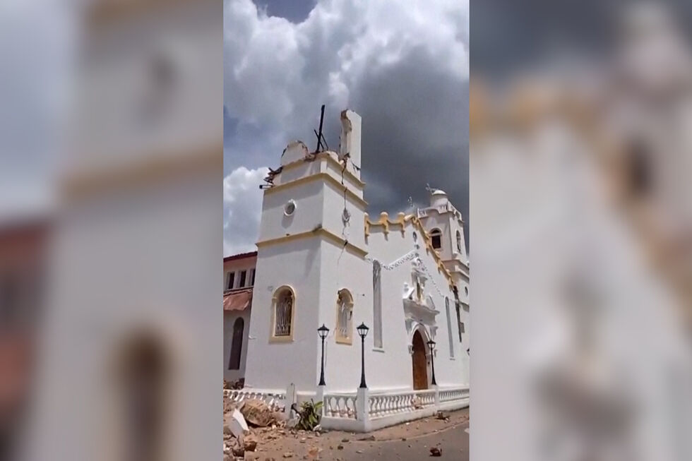 Sismo de magnitude 7,7 abala o Panamá, obriga a evacuações e destrói torre de catedral histórica