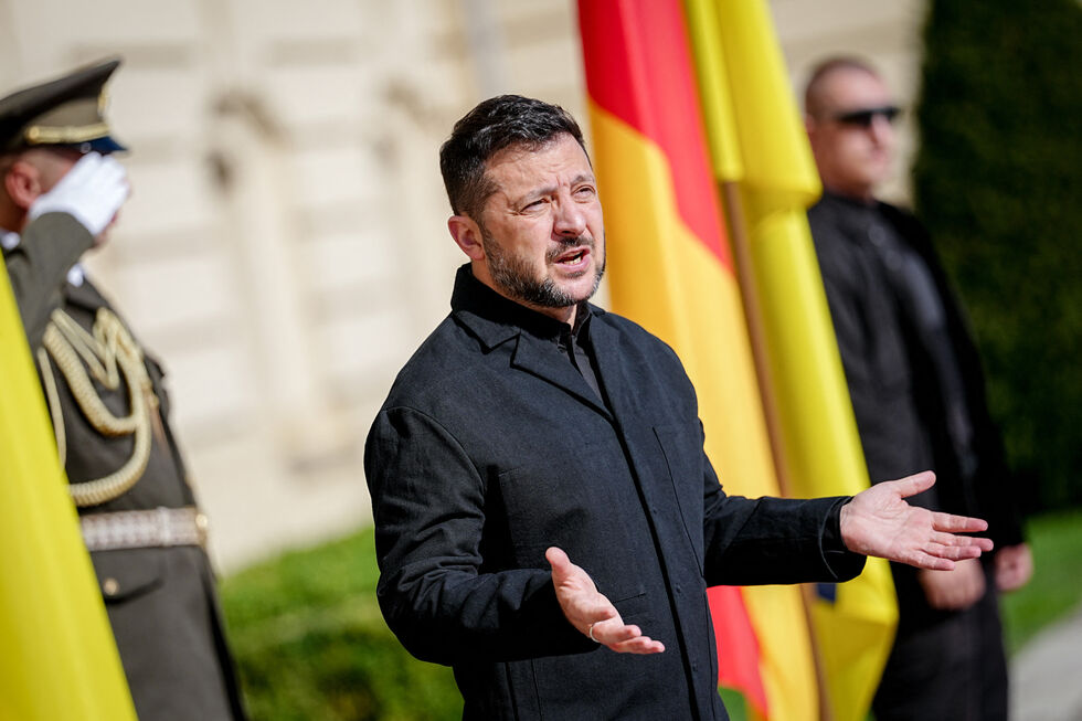Volodomyr Zelensky, presidente da Ucrânia